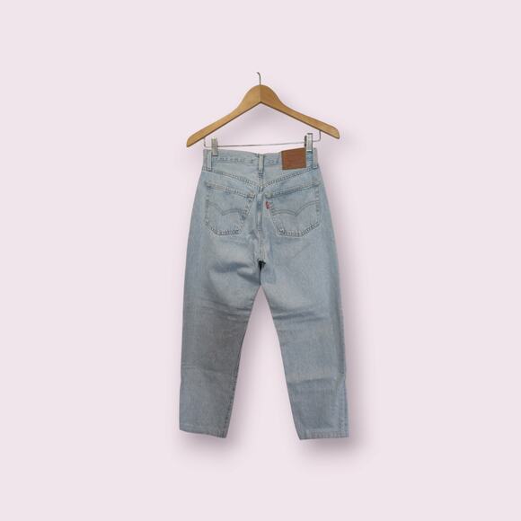 Levi's 501 81' Women's 25×31 Big E Light Wash Denim Vintage‎ Reproduction - Picture 3 of 16